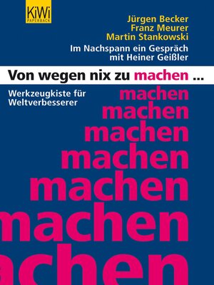 cover image of Von wegen nix zu machen